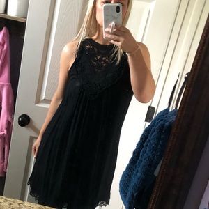 🖤 Xhilaration 🖤 High Neck Lace Dress